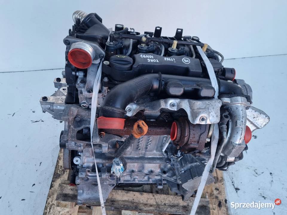 SILNIK KOMPLET Citroen C4 Picasso 16 HDI pali