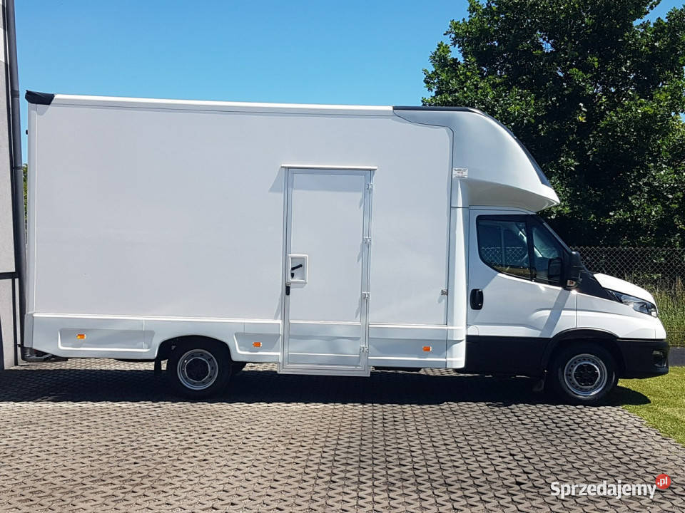 Iveco Daily KONTENER NISKOPODŁOGOWY 443x223x242 elektryczne szyby Poręba