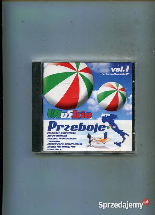 Włoskie Przeboje vol1 Płyta CD 1 płyta Szczecin