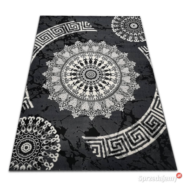 DYWAN 140X200 IDEA FOLK CZARNY GĘSTY WŁOS Białystok