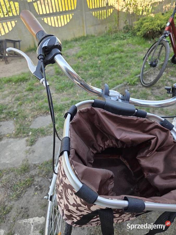 Fajny rower damski z ślicznym koszykiem Zaborowice sprzedam