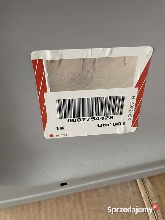 DRZWI PRZEDNIE PRAWE FIAT CINQUECENTO 7754428 śląskie Kozy