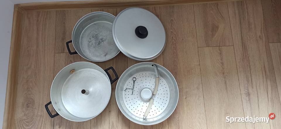 Sokownik aluminiowy z czasów PRL Kraków