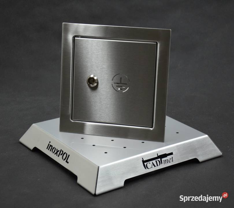 Drzwiczki rewizyjne uziomu 200 x 200 INOX