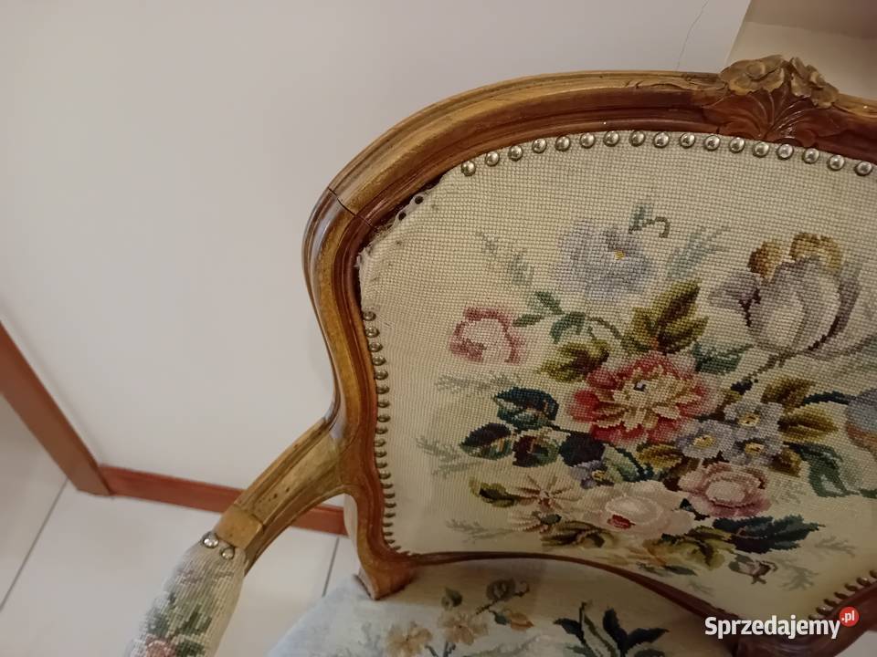 Fotele w stylu ludwikowskim 2 Fotele sprzedam