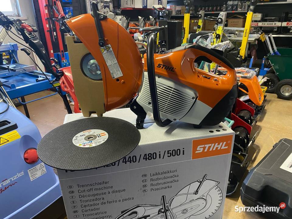 Przecinarka Spalinowa STIHL TS420 Piła do kostki Konin