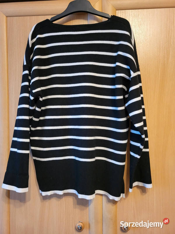 Sweter w paski Mango