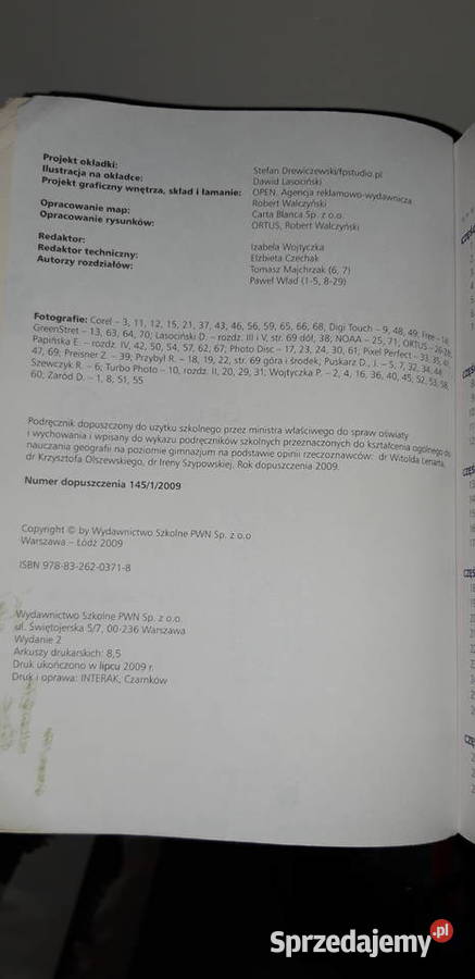 Geografia matura Podręcznik operon Warszawa
