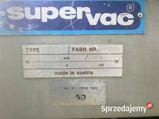 PAKOWACZKA SUPERVAC GK 169B Ostrołęka