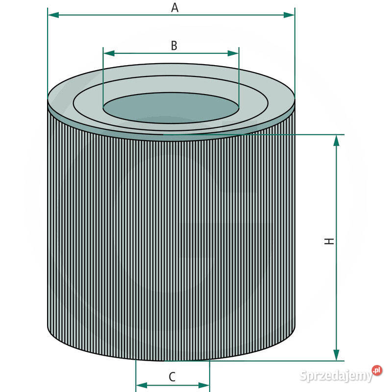 FILTR OLEJU LF550 RENAULT MIDLUM CASE HOLAND osobowe Tyczyn