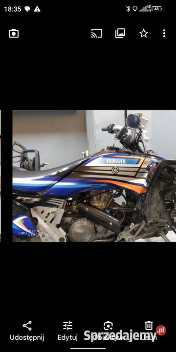 Yamaha yfz 450 nieuszkodzony