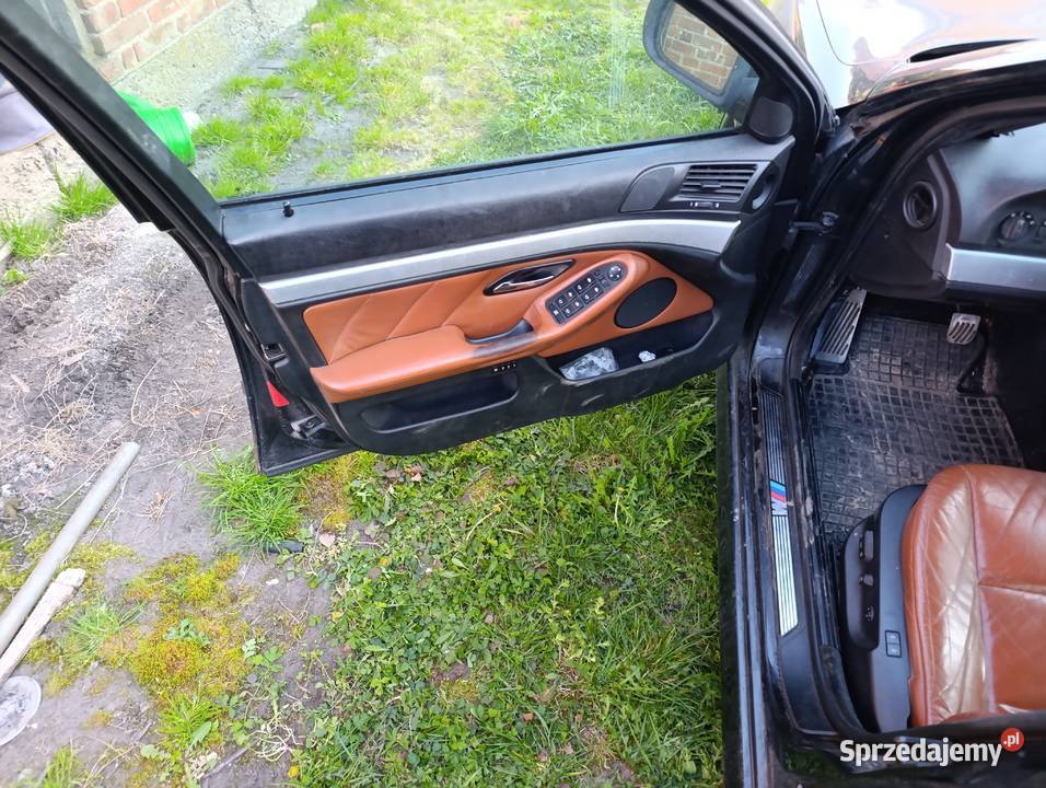 Wnętrze siedzenis fotele komfort E39 elektryczne