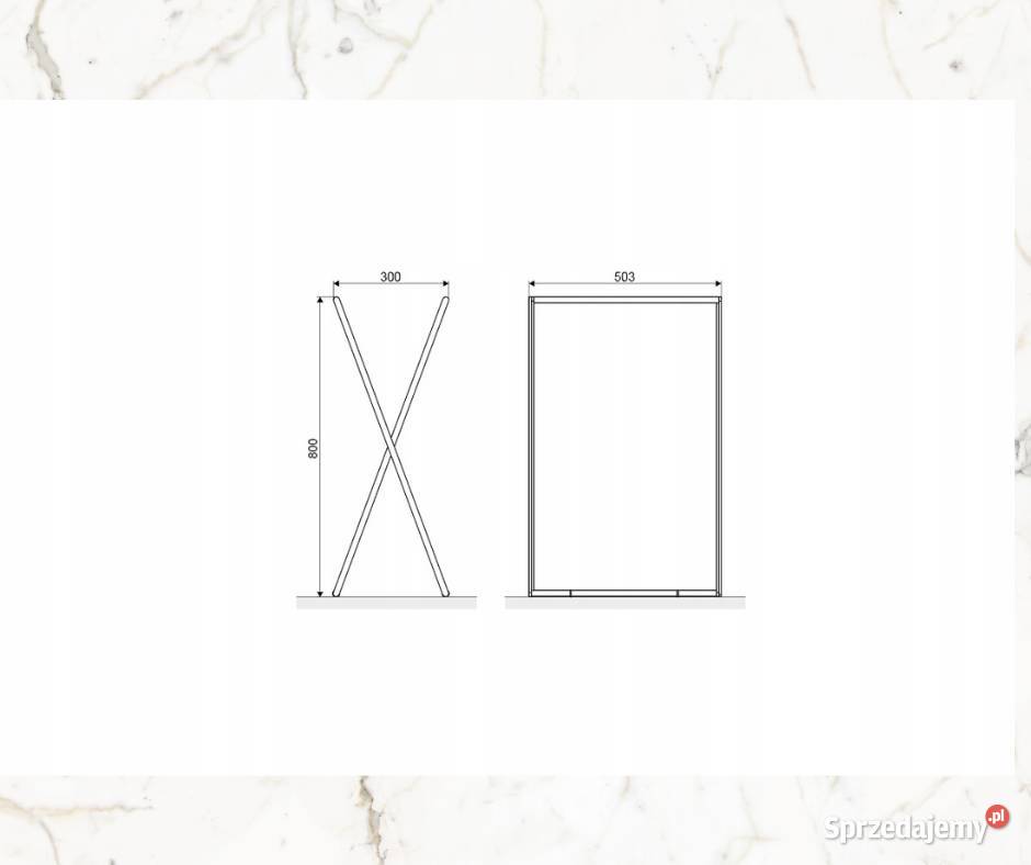 Wieszak z ruchomym ramieniem wolnostojący Bydgoszcz sprzedam