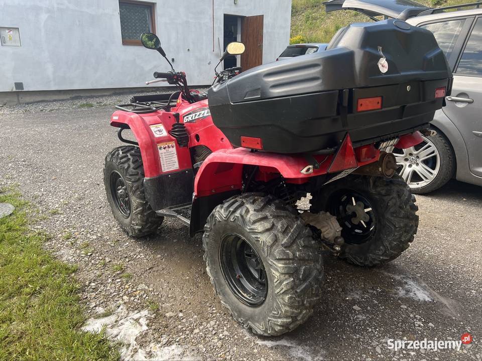 Quad Yamaha Grizzly 350 4x4 Zarejestrowany Sól