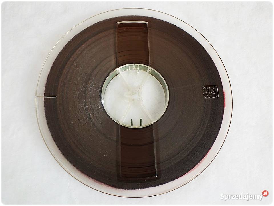 DUŻA Taśma Szpulowa ORWO 18 Magnetofonowa Magnetofony lubuskie Żary