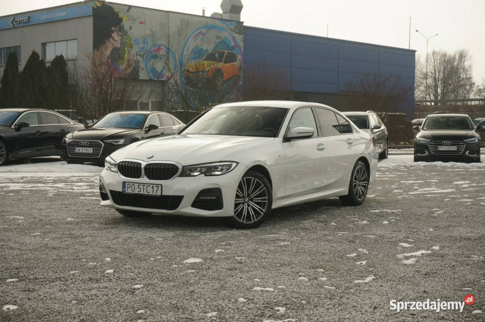 BMW 318 BMW 318d M Sport aut Salon FV23 5TC17 ESP Poznań