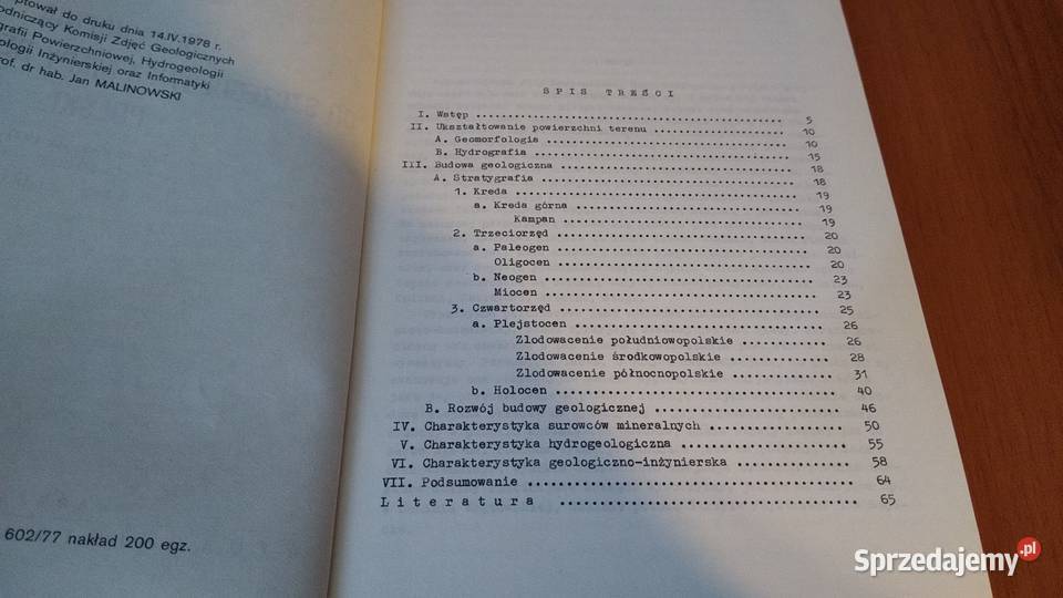 Objaśnienia do Szczegółowej mapy geologicznej Gdańsk
