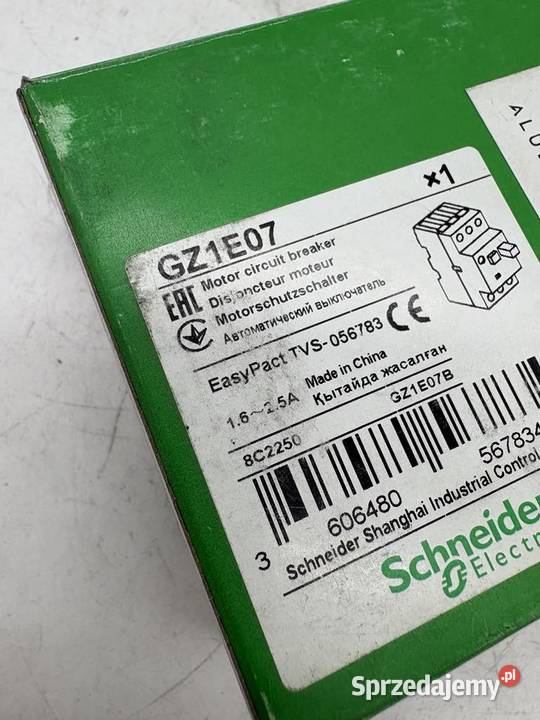 Schneider Electric GZ1E07 Wyłącznik silnikowy