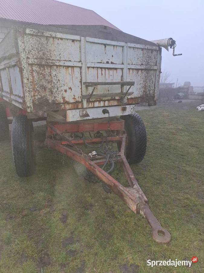 Przyczepa rolnicza Autosan D50 wywrotka maszyny świętokrzyskie Pińczów