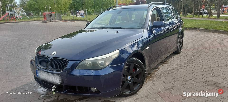Okazja BMW E61 2005r 525D 163 6manual DB Stan manualna Seria 5 Wałcz sprzedam