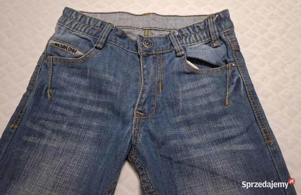 Spodnie chłopięce dżinsy niebieskie CA 116 Czeladź