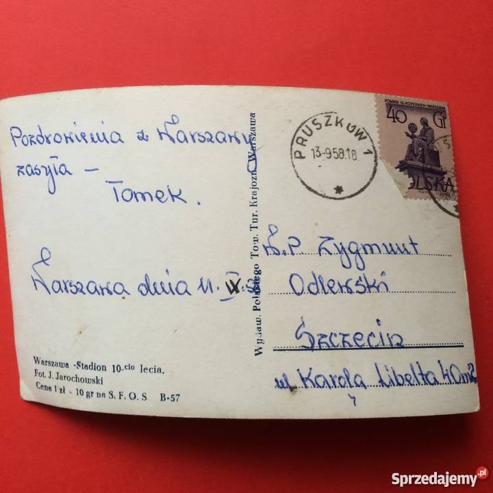 992 Widokówka Warszawa