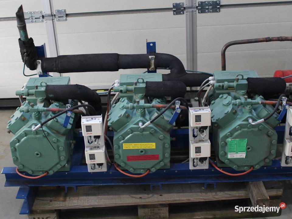 Zespół sprężarkowy Bitzer 4EC62Y40S x3 agregat Niedźwiedź sprzedam