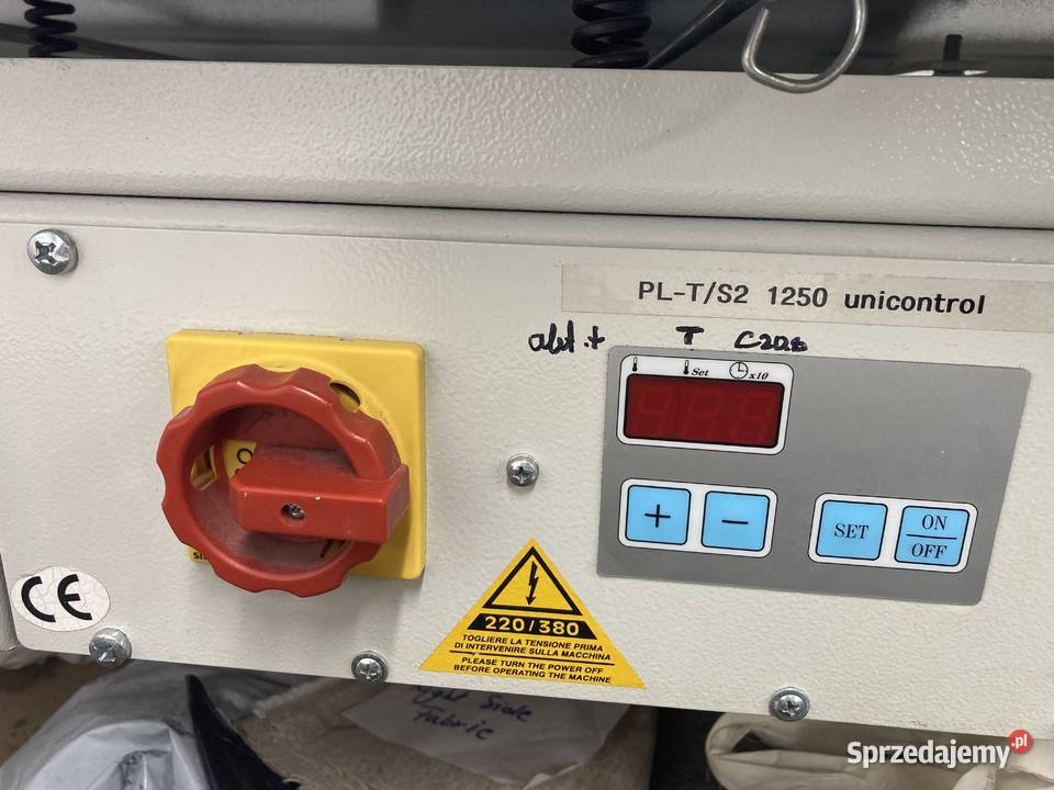 prasaklejarka płytowa Comel TS2 1250 Produkcja