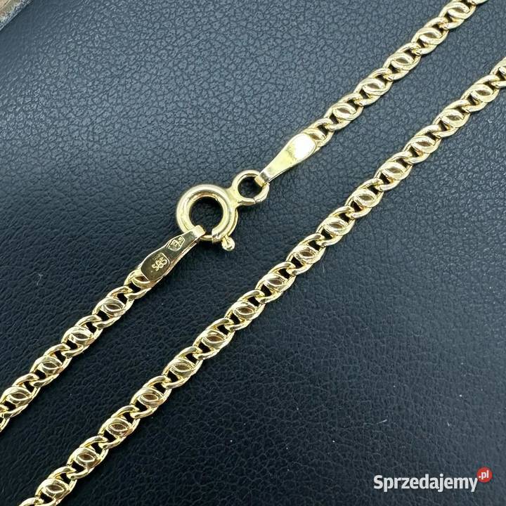 Złoty łańcuszek pr 585 214g Długość 46 Mariner złoto Elbląg