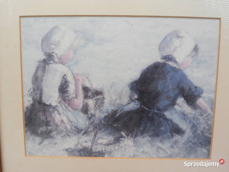 Klimatyczna Litografia On the Seashore Robert Raszków