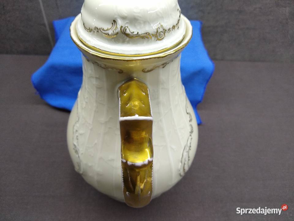 Dzbanek Rosenthal Sanssouci ecru złoto 28 Kalisz