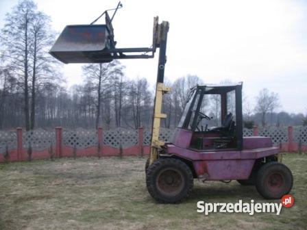 terenowy wózek widłowy DESTA udzwig 36t wielkopolskie Cicha Góra