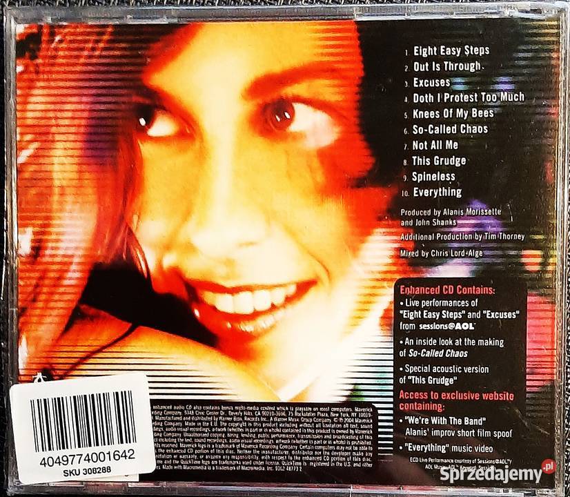 Album ALANIS MORISSETTE Album So Called Chaos CD Katowice sprzedam