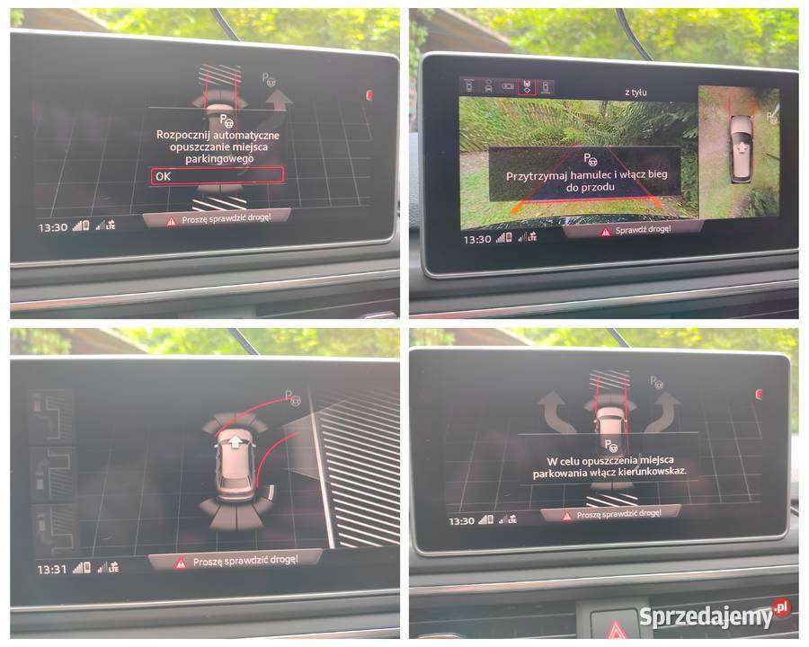 AUDI A4 B9 AVANT Virtual Webasto Radary Asystent Sokółka