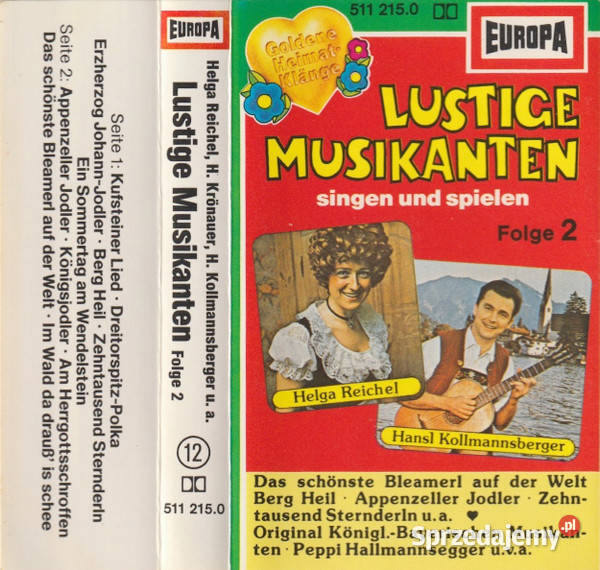 Zabawna muzykaLustige Musikanten 3 kasety Gliwice