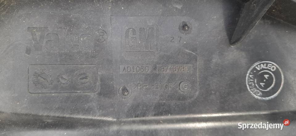 Opel vectra C wentylator chłodnicy AD1060874678E