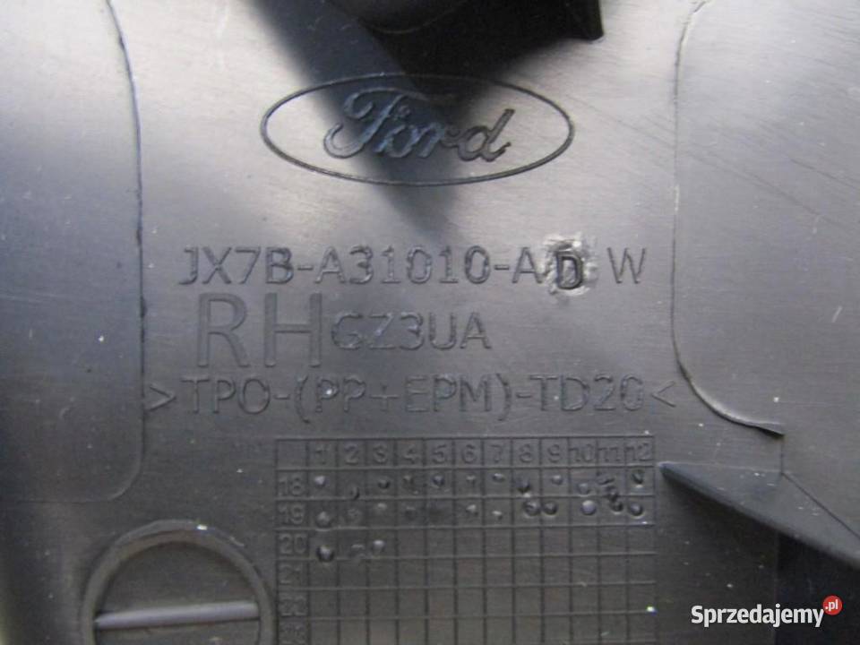 OSŁONA POSZYCIE SŁUPKA PRAWE FORD FOCUS MK4 HB lubelskie sprzedam