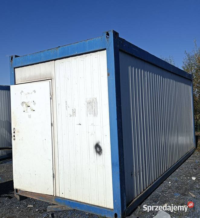 Kontener szatniowy socjalny 6m Kraków r Wieliczka