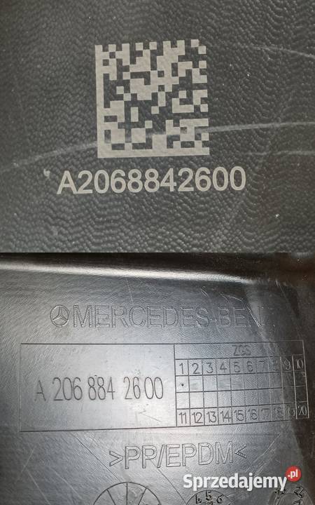 MERCEDES C W206 NADKOLE PRAWY PRZÓD CZPRZEDNIA wielkopolskie Pleszew