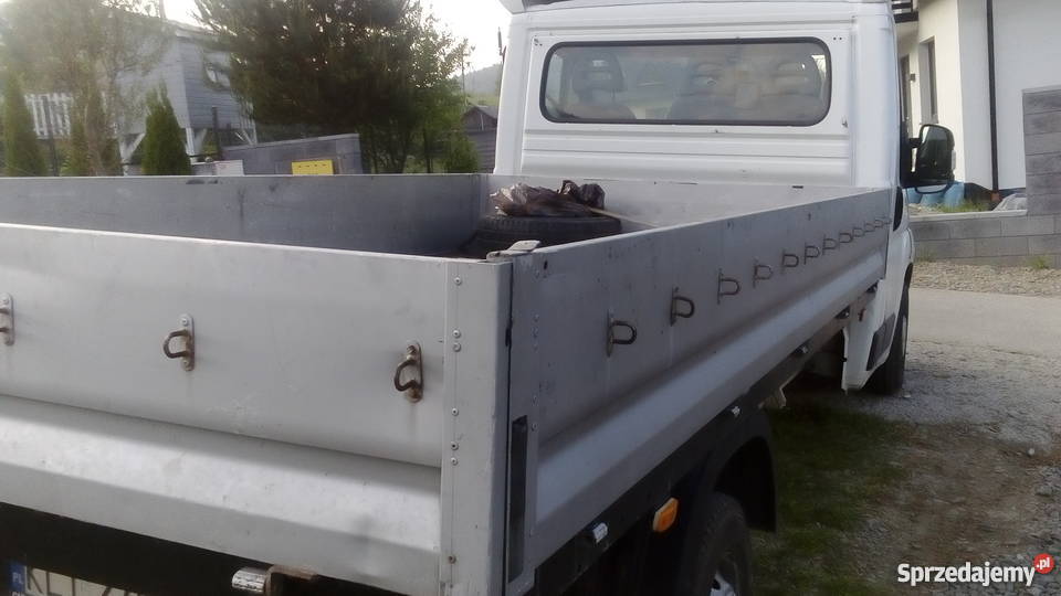 Plandeka plandeki stelaż laweta zabudowa Słopnice