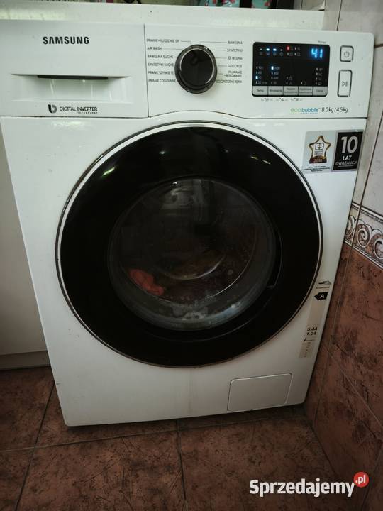 Pralka-suszarka SAMSUNG EcoBubble 8kg / 4,5kg