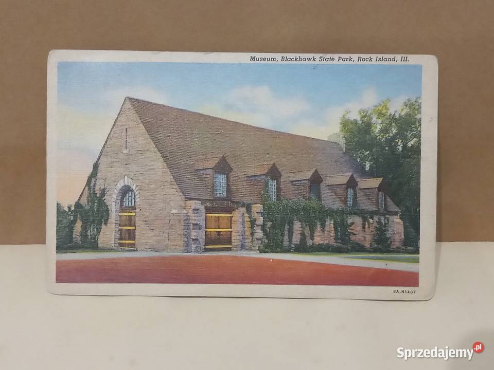 Stara pocztówka 1938r USA Blackhawk State Park śląskie Katowice sprzedam