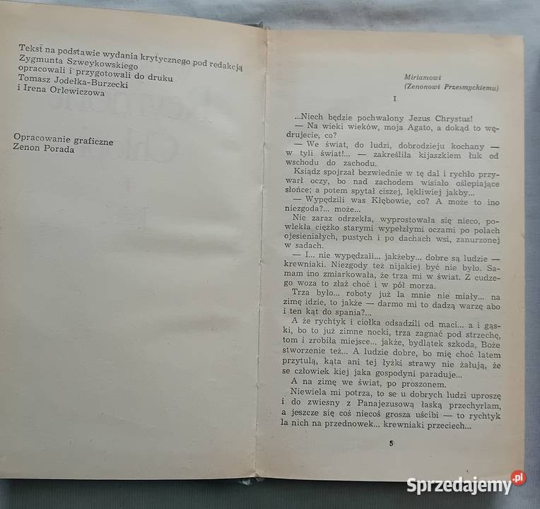 Władysław St Reymont Chłopi Tomy 14 w 2 tomach Koźminek