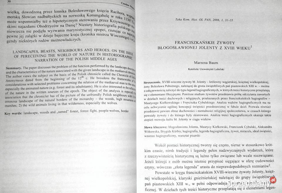 Teka komisji historycznej towarzystwa naukowego Rok wydania 2006 Książki i Podręczniki Chełm