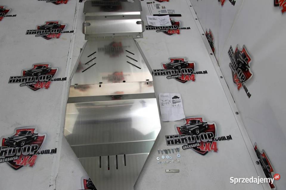 Osłona SKRZYNI Osłony Aluminiowe REDUKTORA Części samochodowe Pasłęk