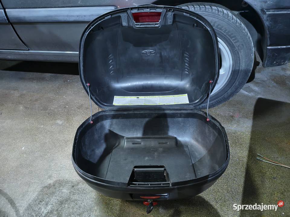 Kufer centralny Givi z płytą do BMW GS1150 Kufry Części i akcesoria motocyklowe Wrocław