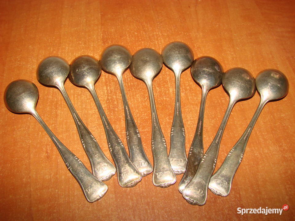 PR NS ALP małe łyżeczki plater grawerka UB