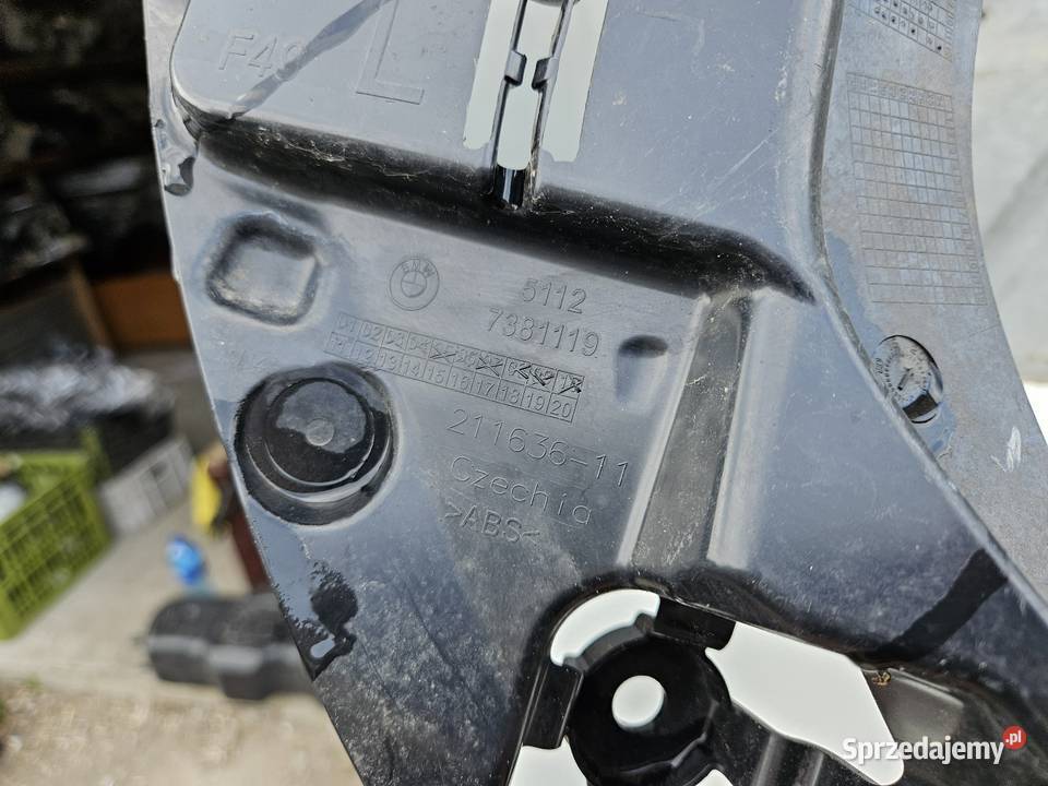BMW X1 F48 ŚLIZG LEWY ZDERZAKA TYŁ 7381119 Pozostałe wielkopolskie