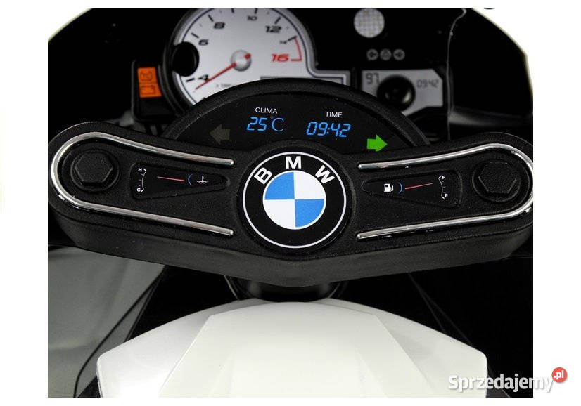 Pierwszy motorek MOTOR BMW1000RR na akumulator Myszków