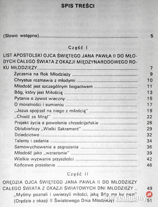 Wy jesteście moją nadzieją Jan Paweł II Chełm